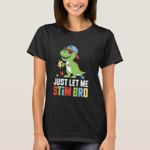 Camiseta Consciência do Autismo Deixe-me 'Tismo Meme Autist