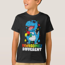 Consciência do Autismo Dinossauro Muito Diferente