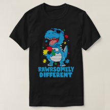 Consciência do Autismo Dinossauro Muito Diferente