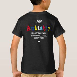 Camiseta Consciência do Autismo Engraçada TEA