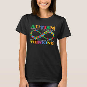 Camiseta Consciência do Autismo Família Não É Uma Doença Au