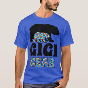 Camiseta Consciência do Autismo Gigi Bear