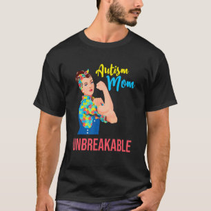 Camiseta Consciência do Autismo Infinito Mãe de Autismo Inq