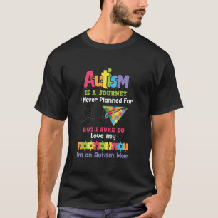 Camiseta Consciência do Autismo Mãe Filho Amor Meus Filhos