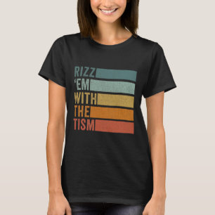 Camiseta Consciência do Autismo Rizz com Eles Tismo
