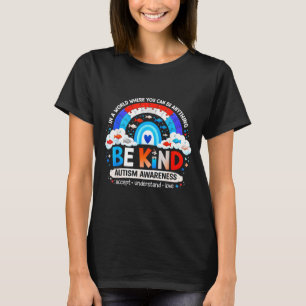 Camiseta Consciência do autismo seja gentil por que se adap