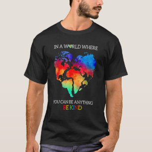 Camiseta Consciência do Autismo Seja Gentil Professores Mul