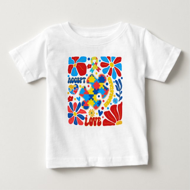 Camiseta Consciência do Boho Autismo (Frente)