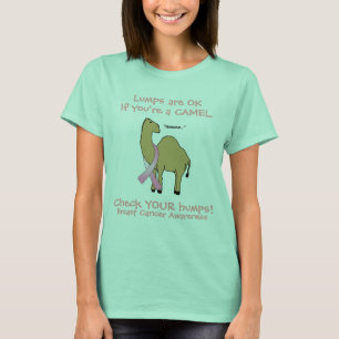 Camiseta Consciência do Cancer de Camel