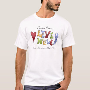 Camiseta Consciência do cancro da próstata