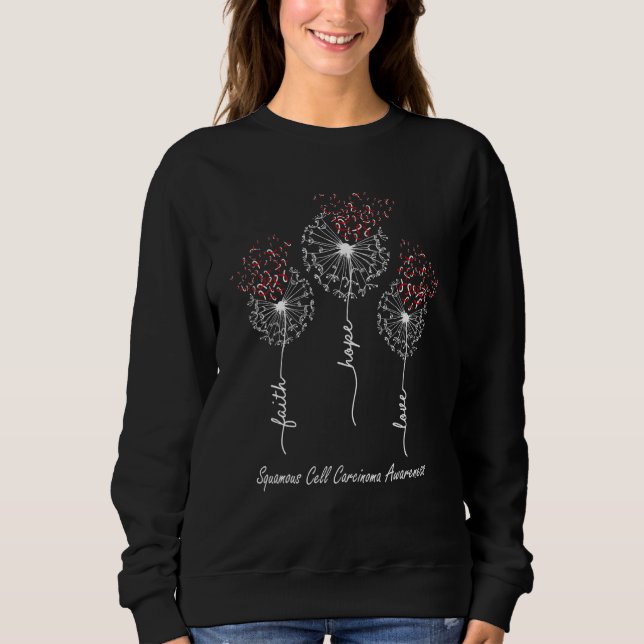 Camiseta Consciência do Carcinoma de Células Escamosas Fé E (Frente)
