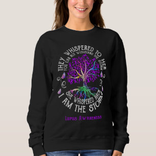Camiseta Consciência do Lúpus Ela Sussurrou de volta Eu sou
