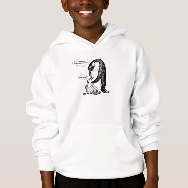 Camiseta Consciência do pinguim (Frente)