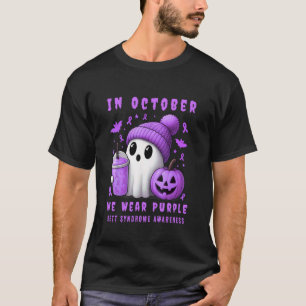 Camiseta Consciência do Síndrome de Rett no Halloween em ou