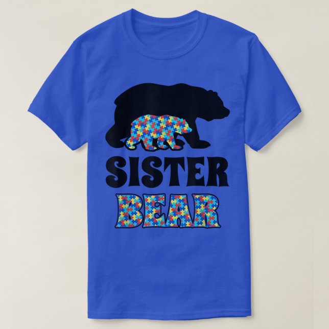 Camiseta Consciência do Urso Irmã (Frente do Design)