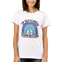 CONSCIÊNCIA E APOIO AO SUICÍDIO TEAL & ROXO