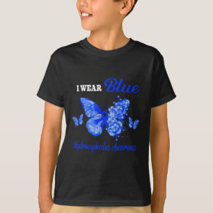Camiseta Consciência Eu Visto Borboleta Azul
