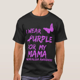 Camiseta Consciência Eu Visto Roxo Para Minha Mãe 6