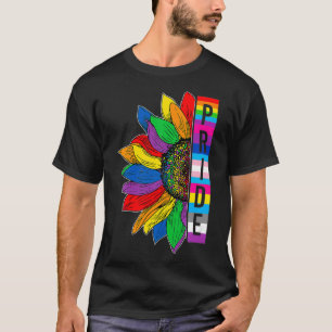 Camiseta Consciência LGBT de girassol orgulho gay Mês 2022