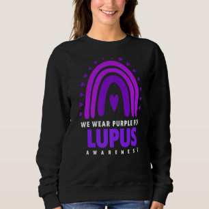 Camiseta Consciência Lupus Vestimos Roxo Para A Consciência