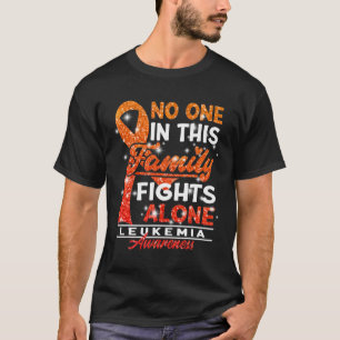 Camiseta Consciência Que Ninguém Nesta Família Luta Sozinha