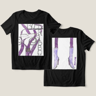 Camiseta Consciência roxa