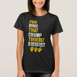 Camiseta Consciencialização da Perda Auditiva Surdez Gestos