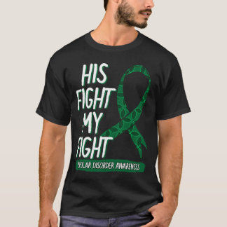 Camiseta Consciencialização da Perturbação Bipolar Borbolet