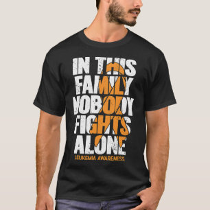 Camiseta Consciencialização Suporte Familiar Leucemia 2