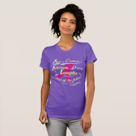 Camiseta Consciente do Câncer de Mama sem Medo