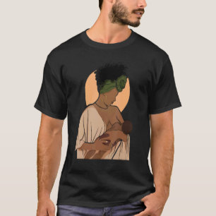Camiseta Conscientização da Amamentação Progresso Leite Mat