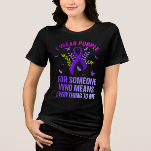 Camiseta Conscientização da Epilepsia Apoio a um ente queri