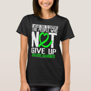 Camiseta Conscientização da Escoliose Não Desista da Cirurg