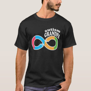 Camiseta Conscientização da Família sobre Autismo Vô Vô Arc