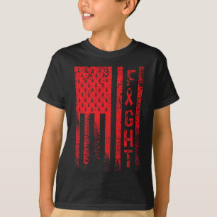 Camiseta Conscientização da luta contra o cancro do sangue