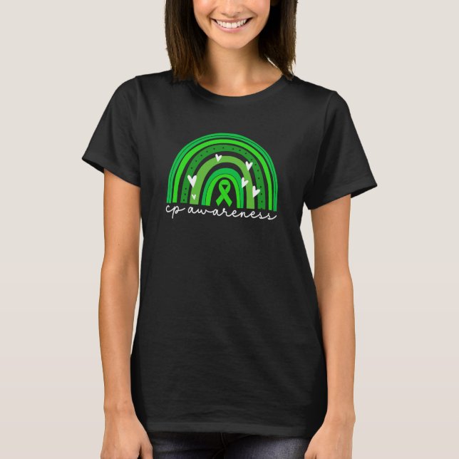 Camiseta Conscientização da Paralisia Cerebral para Mulhere (Frente)