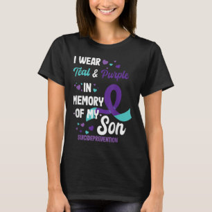 Camiseta Conscientização da Prevenção do Suicídio Em Memóri