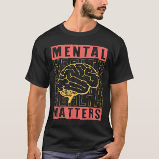 Camiseta Conscientização da Saúde Mental Depressão Prevençã