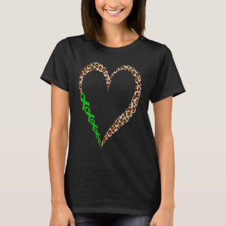 Camiseta Conscientização da Saúde Mental do Coração Suporte