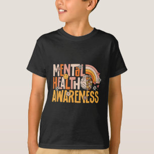 Camiseta Conscientização da Saúde Mental Doença Mental Tera