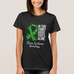 Camiseta Conscientização da Síndrome de Cloves de Apoio Fam