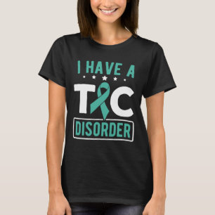 Camiseta Conscientização da Síndrome de Tourette Ticando Sí