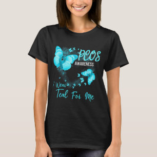Camiseta Conscientização da síndrome dos ovários policístic