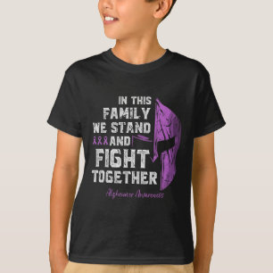 Camiseta Conscientização do Apoio à Família com Doença de H