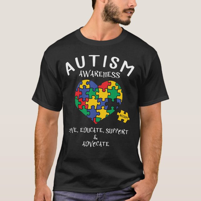 Camiseta conscientização do autismo (Frente)