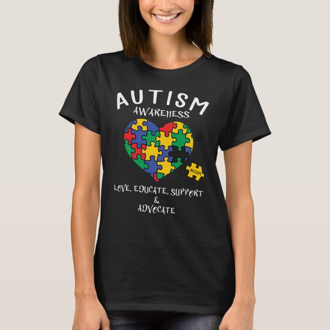 Camiseta conscientização do autismo (Frente)