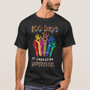 Camiseta Conscientização do Autismo Abrace Diferenças 100 D