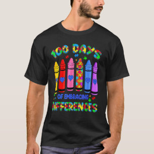 Camiseta Conscientização do Autismo Abrace Diferenças 100 D