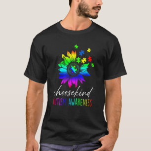 Camiseta Conscientização do Autismo Aceitação Mãe Professor