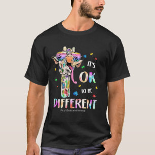 Camiseta Conscientização do Autismo Aceitação Mulheres Cria